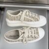 sy_no_5EAB6B2A0D7C2ADA0438F899B6CA499E_4 Dior Beige Oblique Jacquard Platform Low-Top Sneaker