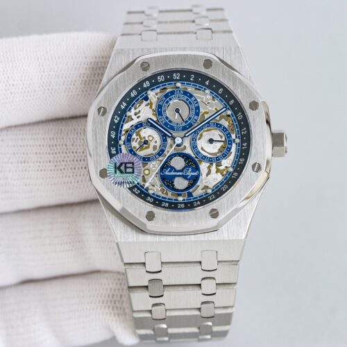 sy_no_5EDB80AF5817B96D454DC2B74F413A79_0 AUDEMARS PIGUET Audemars Piguet Royal Oak ROYAL OAK series automatic mechanical movement 20 meters waterproof unisex Swiss watch 41mm hollow dial titanium metal case