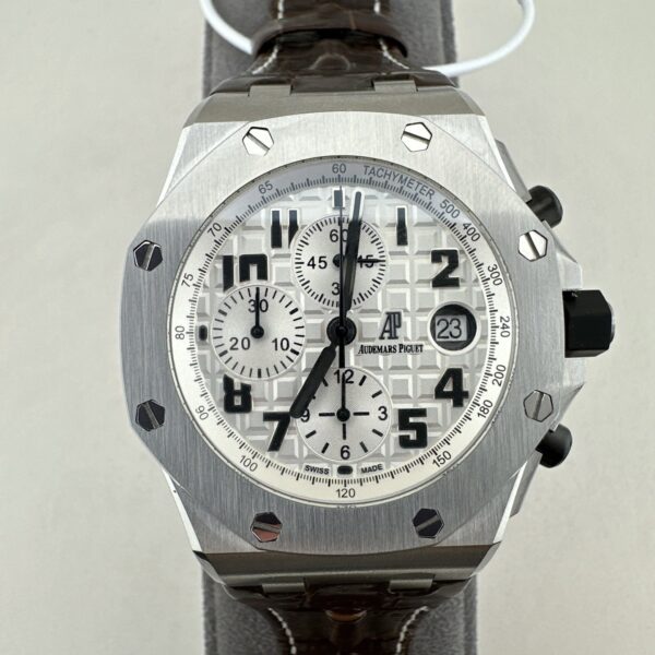 HUBLOT automatic mechanical movement dual eye display men's watch Swiss watch 44mm white dial