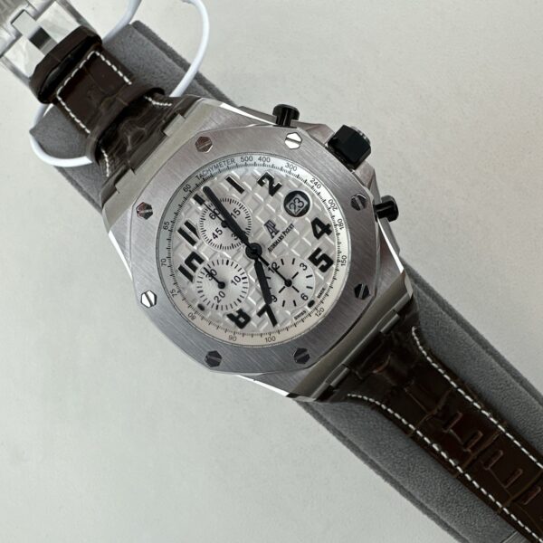 HUBLOT automatic mechanical movement dual eye display men's watch Swiss watch 44mm white dial