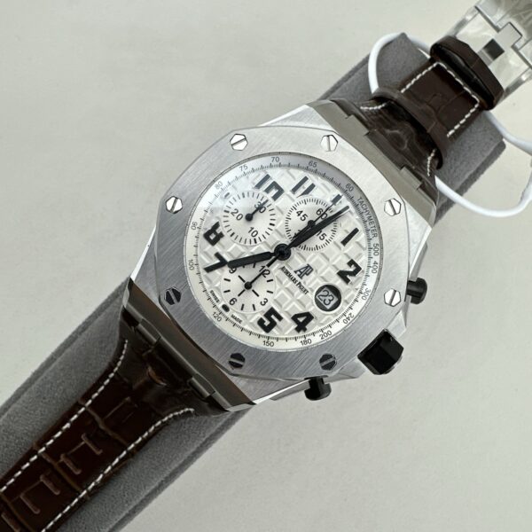 HUBLOT automatic mechanical movement dual eye display men's watch Swiss watch 44mm white dial