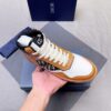 sy_no_6013D320EC8BE5E240F3CCE0053727EB_5 Dior Caramel-White Spliced B27 Mid-Top Sneaker