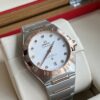 sy_no_60186DF52F658C5666A65FE9DCDB74BB_1 Omega Constellation Series Constellation Watch Mechanical Movement Ultimate Observatory Watch Diamond Carving Men's Watch Swiss Watch 39mm White Dial Stainless Steel Case
