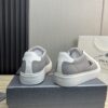 Prada Grey and White Chunky Low-Top Casual Sneaker
