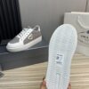 Prada Grey and White Chunky Low-Top Casual Sneaker