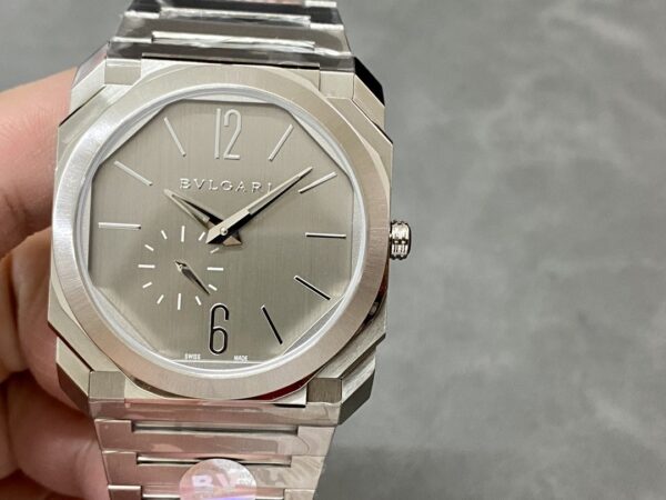 sy_no_610C18C744EFD43FF90C68569D4F84D3_0 BVLGARI Watch Automatic Mechanical Movement Stainless Steel Strap White Dial