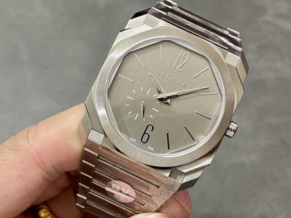 sy_no_610C18C744EFD43FF90C68569D4F84D3_2 BVLGARI Watch Automatic Mechanical Movement Stainless Steel Strap White Dial