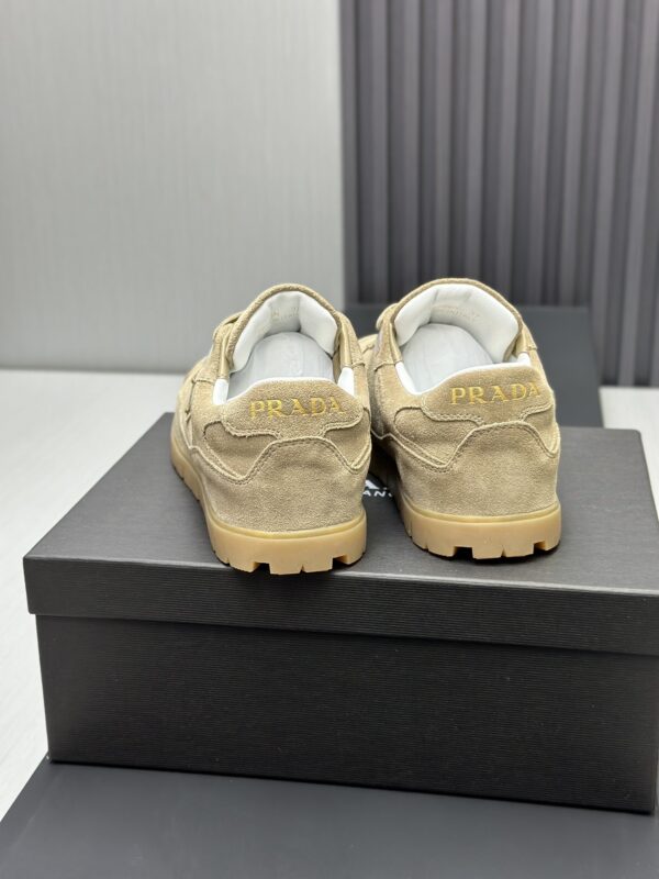 sy_no_61598B76A99B4A2C81CDF315858BD707_7 Prada Sand Suede Gold-Triangle Hiking Sneaker