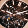 sy_no_61F424F446F5416F40D360E5C3D91A86_4 Patek Philippe Sporty Elegance NAUTILUS Series Nautilus Automatic Mechanical Movement Coffee colored Dial