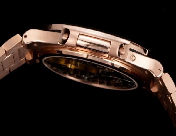 sy_no_61F424F446F5416F40D360E5C3D91A86_6 Patek Philippe Sporty Elegance NAUTILUS Series Nautilus Automatic Mechanical Movement Coffee colored Dial