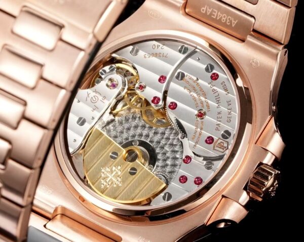sy_no_61F424F446F5416F40D360E5C3D91A86_7 Patek Philippe Sporty Elegance NAUTILUS Series Nautilus Automatic Mechanical Movement Coffee colored Dial
