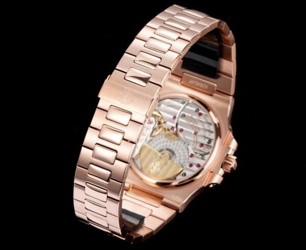 sy_no_61F424F446F5416F40D360E5C3D91A86_8 Patek Philippe Sporty Elegance NAUTILUS Series Nautilus Automatic Mechanical Movement Coffee colored Dial