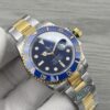Rolex automatic mechanical movement 300 meter waterproof men's watch Swiss watch 40mm blue dial gold steel case