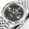 Rolex Dog Tooth Ring Diary Series Green Luo Automatic Mechanical Movement 100m Waterproof Day Display Large Calendar Men's Watch Swiss Watch 41mm
