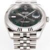 Rolex Dog Tooth Ring Diary Series Green Luo Automatic Mechanical Movement 100m Waterproof Day Display Large Calendar Men's Watch Swiss Watch 41mm