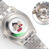 Rolex Dog Tooth Ring Diary Series Green Luo Automatic Mechanical Movement 100m Waterproof Day Display Large Calendar Men's Watch Swiss Watch 41mm
