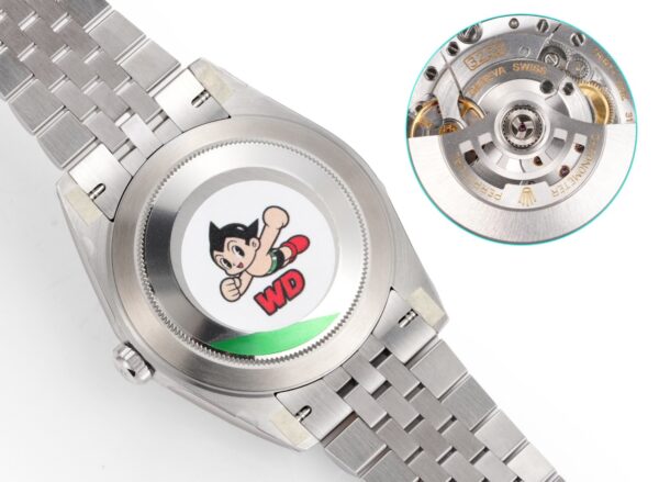 Rolex Dog Tooth Ring Diary Series Green Luo Automatic Mechanical Movement 100m Waterproof Day Display Large Calendar Men's Watch Swiss Watch 41mm