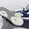 sy_no_62E0172D7F0A063FB54223314E7846E2_5 Dior Blue Denim White Rhinestone Logo Low Sneaker