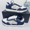sy_no_62E0172D7F0A063FB54223314E7846E2_8 Dior Blue Denim White Rhinestone Logo Low Sneaker