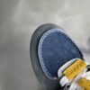 Dior Grey-Navy Suede Mesh Mid-Top Sneaker
