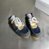 Dior Grey-Navy Suede Mesh Mid-Top Sneaker
