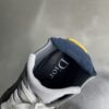 Dior Grey-Navy Suede Mesh Mid-Top Sneaker