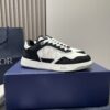 sy_no_636646FE9A6372937FDCA20C5468346D_3 Dior Black Denim White Crystal Logo Low Sneaker