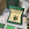 sy_no_66205D343E1812C06C6A46B2D34B31DE_1 Rolex Dog Tooth Ring Week Calendar Automatic Mechanical Movement Green Dial
