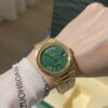 sy_no_66205D343E1812C06C6A46B2D34B31DE_4 Rolex Dog Tooth Ring Week Calendar Automatic Mechanical Movement Green Dial