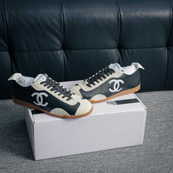 Chanel Dark-Grey Big CC Retro Trainer Dark-Grey-BigCC-Sneaker