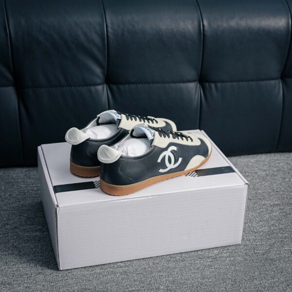 Chanel Dark-Grey Big CC Retro Trainer Dark-Grey-BigCC-Sneaker