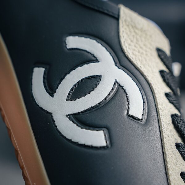 Chanel Dark-Grey Big CC Retro Trainer Dark-Grey-BigCC-Sneaker