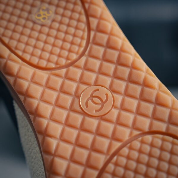 Chanel Dark-Grey Big CC Retro Trainer Dark-Grey-BigCC-Sneaker