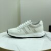 sy_no_6718CC9728BE8F3F6D7BD3F93117451A_0 Prada Off-White Leather Mesh Retro Running Sneaker