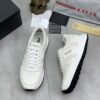 sy_no_6718CC9728BE8F3F6D7BD3F93117451A_4 Prada Off-White Leather Mesh Retro Running Sneaker