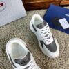 sy_no_67CFDDA6DA2DF1E67CD827184E08E911_5 Prada White Grey Leather Triangle Chunky Sneaker