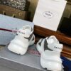 sy_no_67CFDDA6DA2DF1E67CD827184E08E911_6 Prada White Grey Leather Triangle Chunky Sneaker