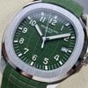 sy_no_67D80D4BE1532E2A178128386FEFBE47_2 Patek Philippe AQUANAUT series automatic mechanical movement men's watch Swiss watch green dial