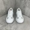 Prada America's Cup White Patent Mesh Sneaker