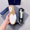 Dior Black B27-Inspired High-Top Sneaker