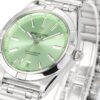 sy_no_69DFC86C71CA319DD27612A30A754BA6_2 BREITLING Breitling Mechanical Timing Series Automatic Mechanical Movement Green Dial Stainless Steel Strap