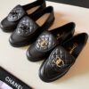 Chanel Black Quilted Turn-Lock Loafer Black-Quilted-Loafer