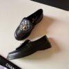 Chanel Black Quilted Turn-Lock Loafer Black-Quilted-Loafer