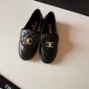 Chanel Black Quilted Turn-Lock Loafer Black-Quilted-Loafer
