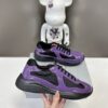 Prada America's Cup Purple Patent Mesh Sneaker