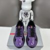 Prada America's Cup Purple Patent Mesh Sneaker