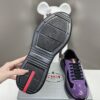 Prada America's Cup Purple Patent Mesh Sneaker
