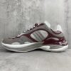 sy_no_6AFEC2BE11C090E22E2D8A770D0B6E8D_6 Gucci Re-Web / Chunky Technical Sneaker in Burgundy & Grey with Web Stripe
