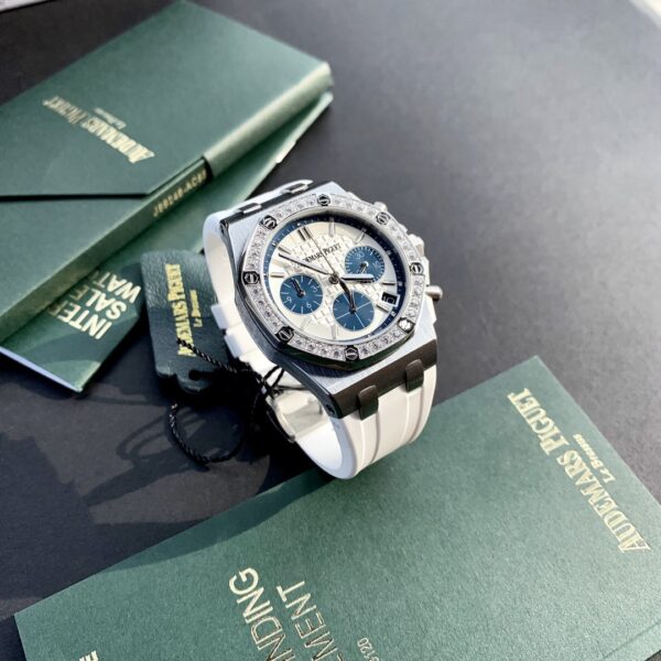sy_no_6B39DDFE1FE3E628A1CD5396BED901AE_2 AUDEMARS PIGUET Offshore Series Mechanical Movement White Dial Stainless Steel Case Rubber Strap