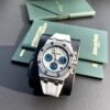 sy_no_6B39DDFE1FE3E628A1CD5396BED901AE_6 AUDEMARS PIGUET Offshore Series Mechanical Movement White Dial Stainless Steel Case Rubber Strap